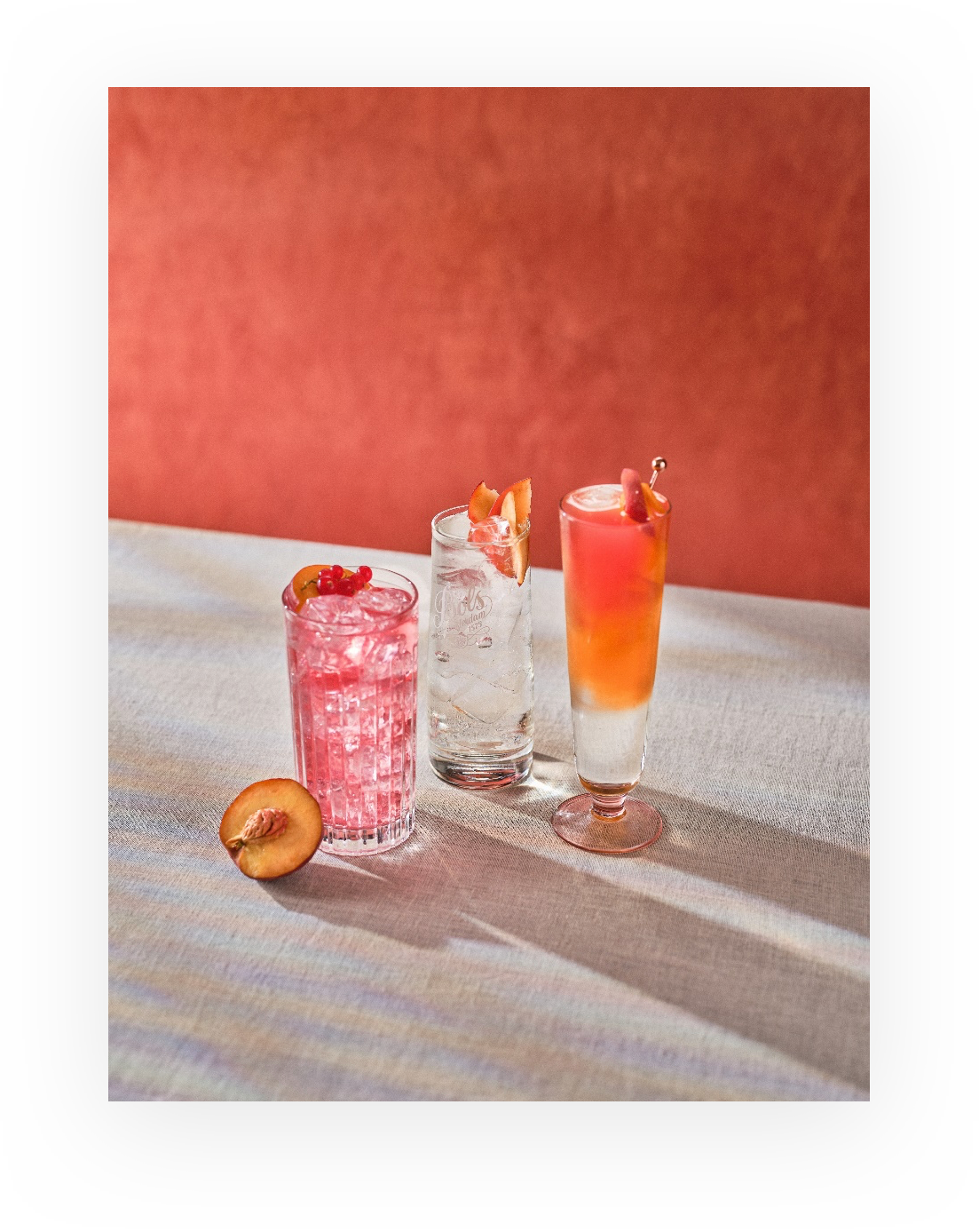Sex On The Beach Cocktail Recipe with Bols Peach and Vodka Products