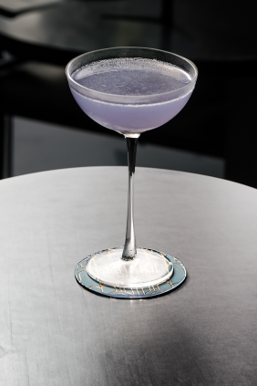 Shades Of Grey Cocktail Recipe with Bols Parfait Amour and Genever Products