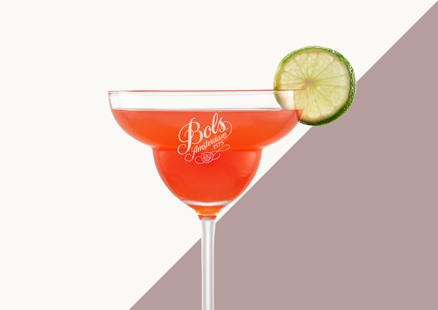 Strawberry Margarita Cocktail Recipe with Bols Strawberry Products