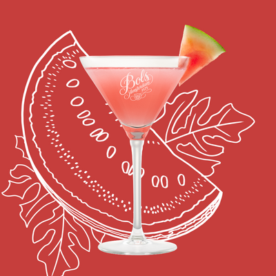 Watermelon Cosmopolitan Cocktail Recipe with Bols Watermelon and Vodka Products