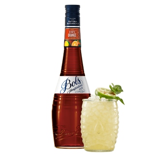 Bols Dry Orange liqueur with Mai Tai cocktail