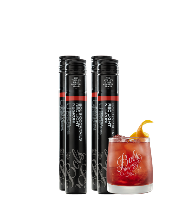 Bols Red Light Negroni Tubes